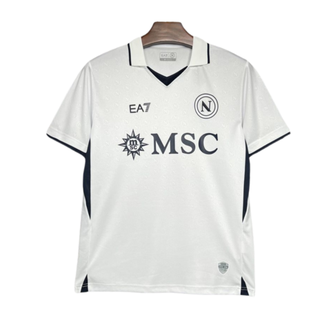Camisa Napoli II 24/25 - Torcedor EA7 Masculina - Branca