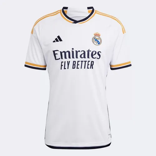 Camisa Real Madrid I 23/24 Torcedor Masculina - Branca