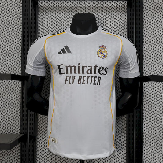 Camisa Real Madrid I 25/26 - Jogador Masculina - Branca