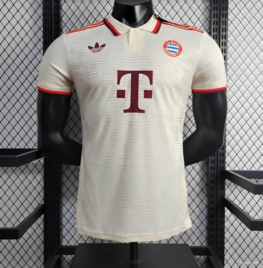 Camisa Bayern de Munique III 2024/25 - Jogador Masculina  - Bege
