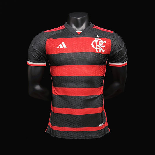 Camisa Flamengo I Authentic 2024 - Jogador Masculina - Vermelha