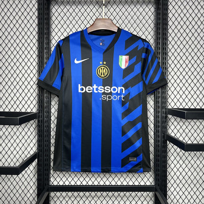 Camisa Inter de Milão I 24/25 - Torcedor Masculina - Azul e preta