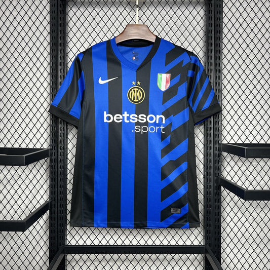 Camisa Inter de Milão I 24/25 - Torcedor Masculina - Azul e preta