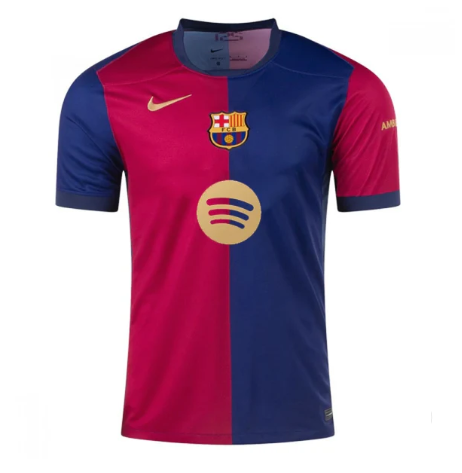 Camisa Barcelona I 24/25 - Torcedor Masculina - Vermelho e Azul