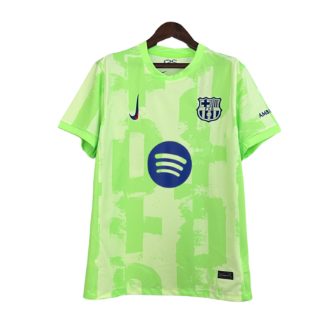 Camisa Barcelona III 24/25 Torcedor Nike Masculina - Verde