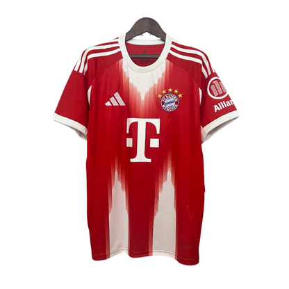 Camisa Bayern de Munique I 2025/26 - Jogador Masculina  - Vermelho