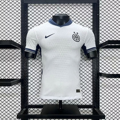 Camisa Inter De Milão II 2024/25 - Jogador Masculina - Branca e Azul Escura