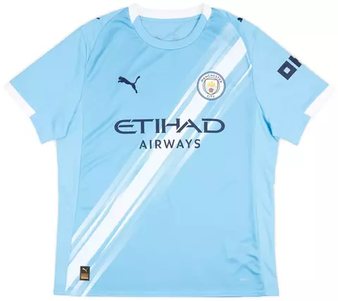Camisa Manchester City I 2025/26 Torcedor Puma Masculina - Azul