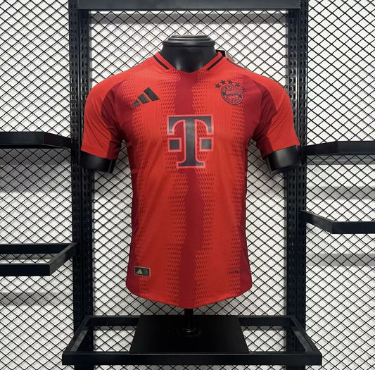 Camisa Bayern de Munique I 2024/25 - Jogador Adidas Masculina - Vermelha