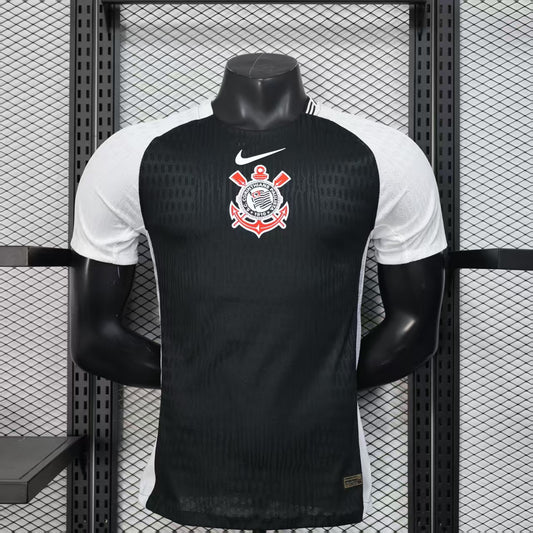 Camisa Corinthians II 2025/26 - Jogador Masculina - Preta