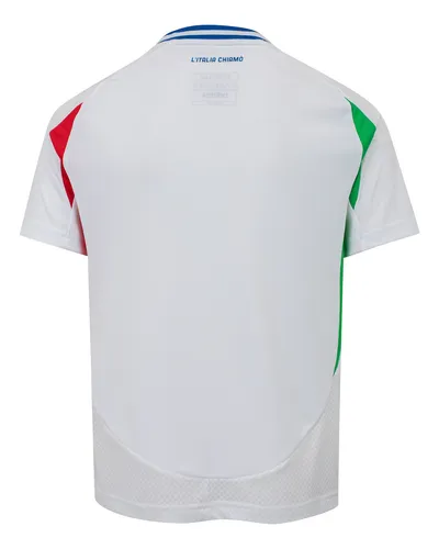Camisa Da Seleção Da Itália II 2024 adidas Torcedor - Branca