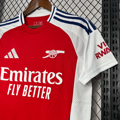 Camisa Arsenal Home 24/25 Torcedor Masculina - Vermelho + Branco