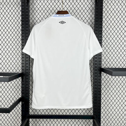 Camisa Santos I 25/26 Torcedor Umbro Masculina - Branco + Cinza