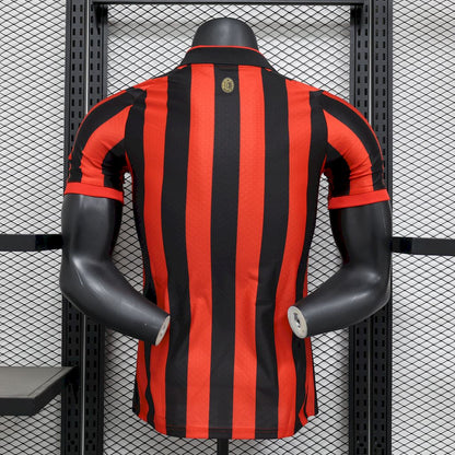 Camisa Puma Milan 125 Anos I Authentic - Jogador Masculino - Vermelho