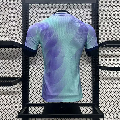 Camisa Arsenal III 2024/25 Jogador Masculina - Azul + Roxo