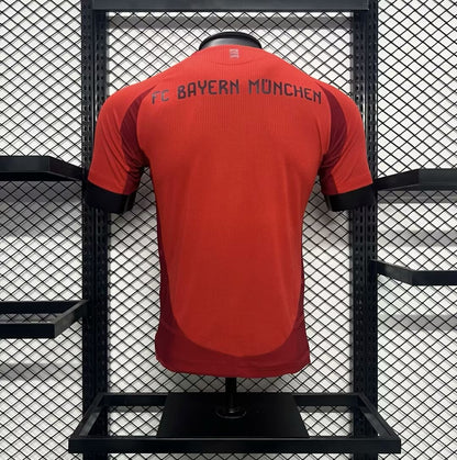 Camisa Bayern de Munique I 2024/25 - Jogador Adidas Masculina - Vermelha