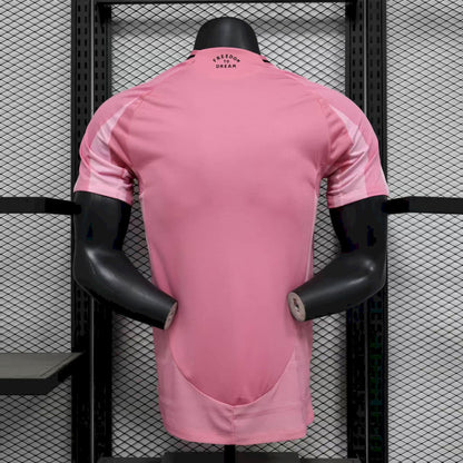 Camisa I Inter Miami CF 2025/26 - Jogador Masculina - Rosa