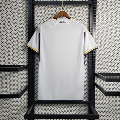 Camisa Real Madrid I 23/24 Torcedor Masculina - Branca