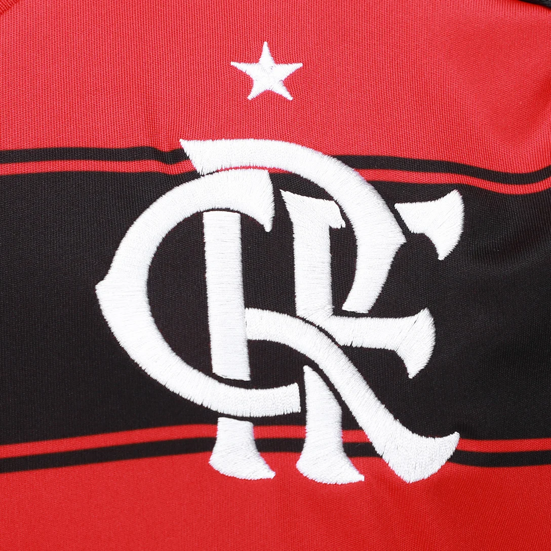 Camisa Flamengo I 25/26 Torcedor Adidas Masculina - Preto