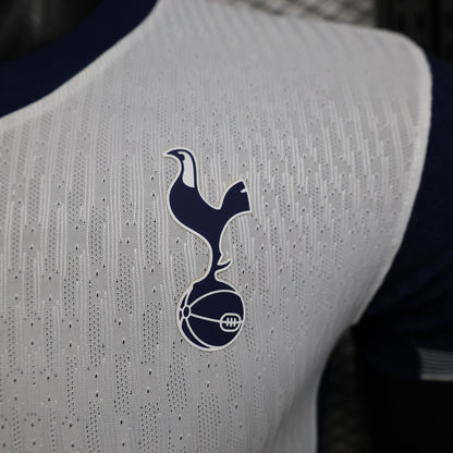 Camisa Tottenham I 2024/25 - Jogador Masculina - Branca e Azul