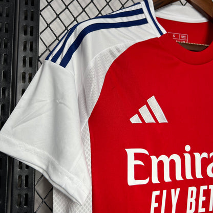 Camisa Arsenal Home 24/25 Torcedor Masculina - Vermelho + Branco
