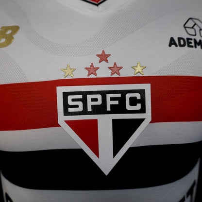 Camisa São Paulo I 2025/26 Jogador Masculina - Branca