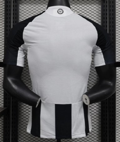 Camisa Newcastle I 24/25 - Torcedor Jogador - Branco e Preto