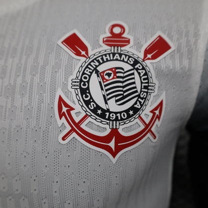 Camisa Corinthians I 2024/25 - Jogador Masculina - Branca
