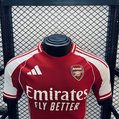 Camisa Arsenal I 2025/26 - Jogador Masculina  - Vermelha