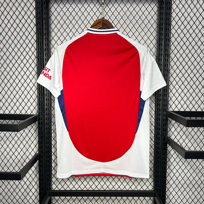 Camisa Arsenal Home 24/25 Torcedor Masculina - Vermelho + Branco