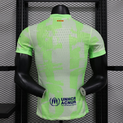 Camisa Barcelona III 2024/25 - Jogador Masculina  - Verde