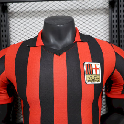 Camisa Puma Milan 125 Anos I Authentic - Jogador Masculino - Vermelho