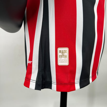Camisa do São Paulo II 2024 - Jogador Masculina - Vermelha