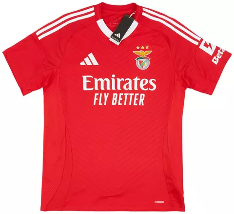 Camisa Benfica I 24/25 - Torcedor Adidas Masculina - Vermelho