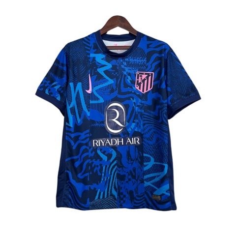Camisa Atlético de Madrid III 24/25 Torcedor Nike Masculina - Azul escuro